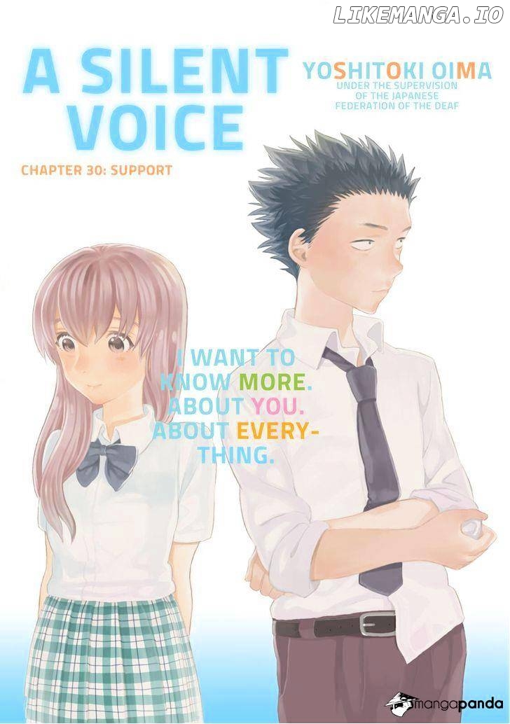 A Silent Voice, Chapter 30 image 01